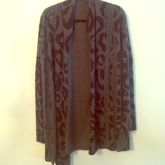 Cheetah / Leopard Print Cardigan