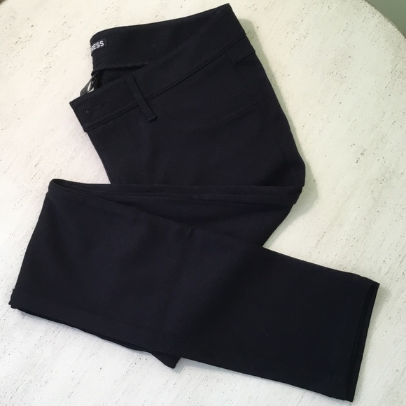 Express M Black Stretchy Skinny Pants, worn once
