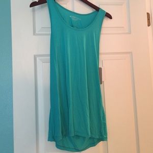 Teal workout top