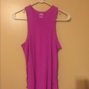 NWT bright magenta XS high neck tank from PINK!