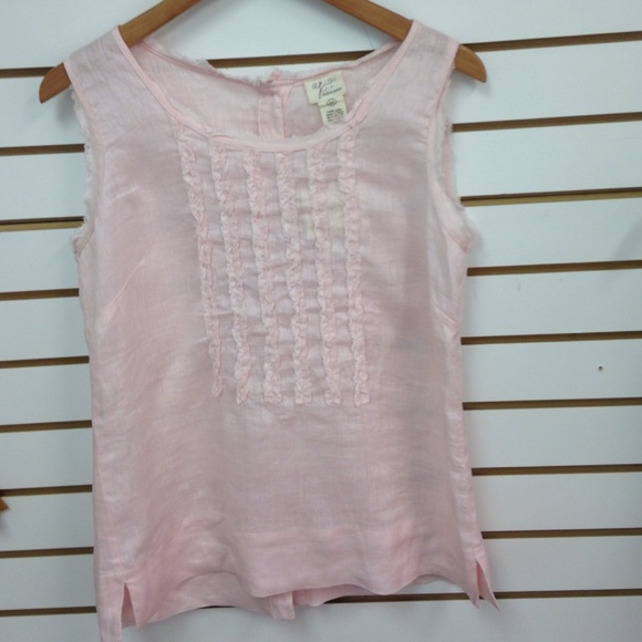 100% linen top