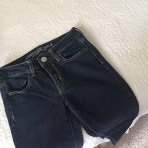 Dark was American Eagle Jeans!