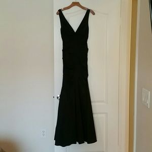 Black trumpet/mermaid style dress