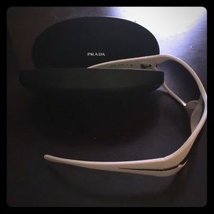 White Prada Sunglasses