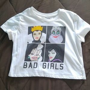 Disney Villians Crop Top