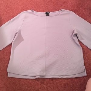 Purple H&M scuba Sweatshirt