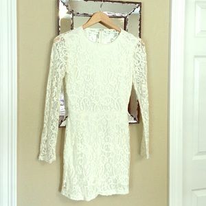 ❗️ REDUCED❗️Lace body con mini dress