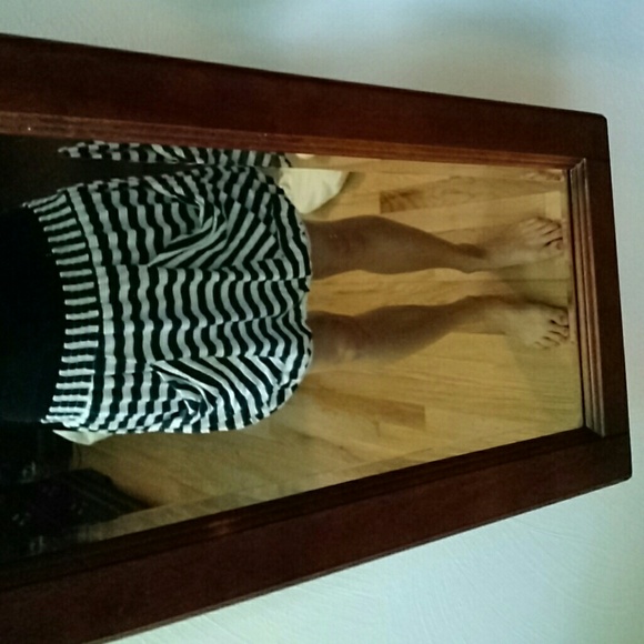 Navy and white "bubble" skirt - Picture 2 of 7