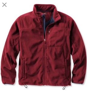 Men's L.L. Bean Fleece w/o Breast Pocket