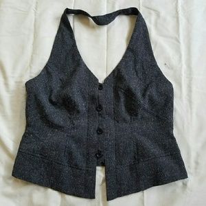 Grey Halter Vest