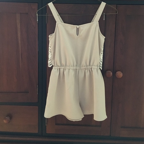 Beige/nude romper - Picture 2 of 2