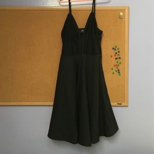 Lulu's Black Spaghetti Strap Dress XS