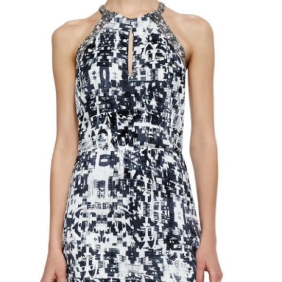 Parker - Lita Printed Halter Maxi Dress - Picture 4 of 4