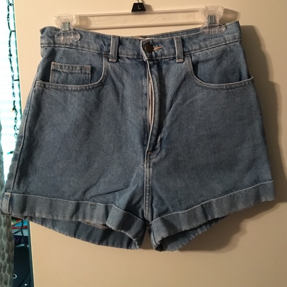 American Apparel Jean Shorts