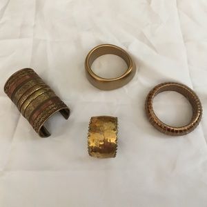 Cuffs and Bangles to stack on your arm!