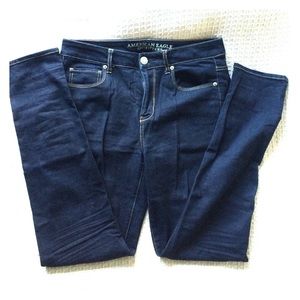 AEO Hi-Rise Skinny Jeans Like New