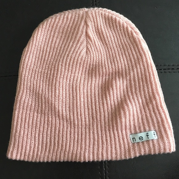 Pink Neff beanie