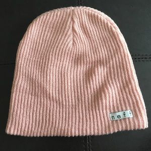 Pink Neff beanie
