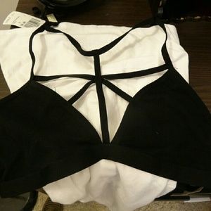 Forever 21 caged bra