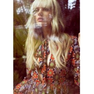 Psychedelic hippie dress
