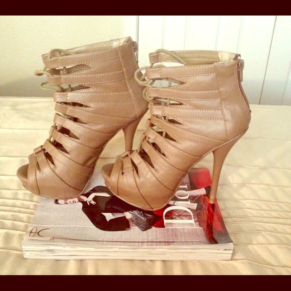 Lace Up Platform Booties