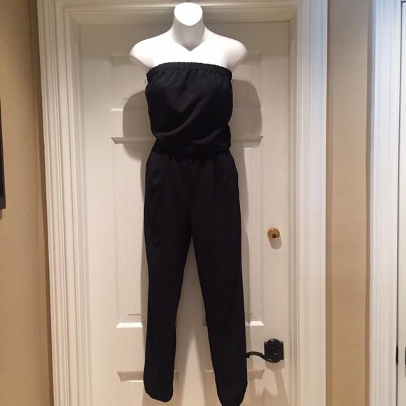 Joie Black Bandeau Romper