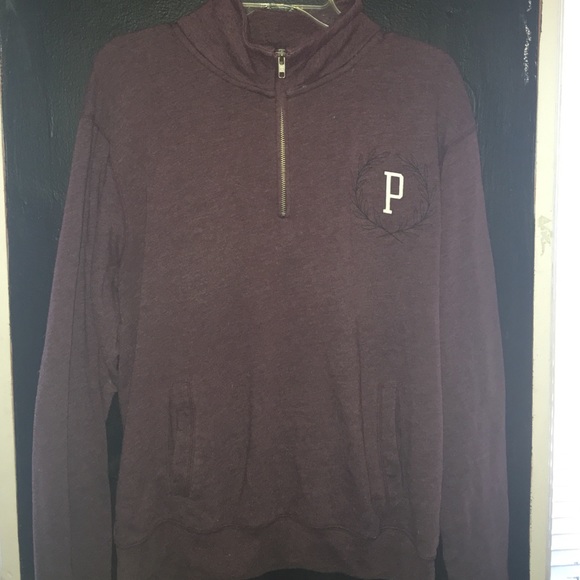 PINK half zip hoodie