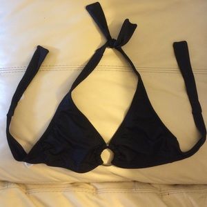 Gap black bikini top. Will match with any bottoms!