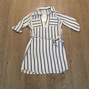Stripe Tunic dress NWT