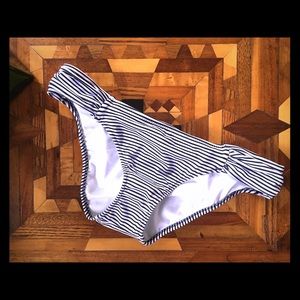 Victoria's Secret Striped Hipster Swim Bottom