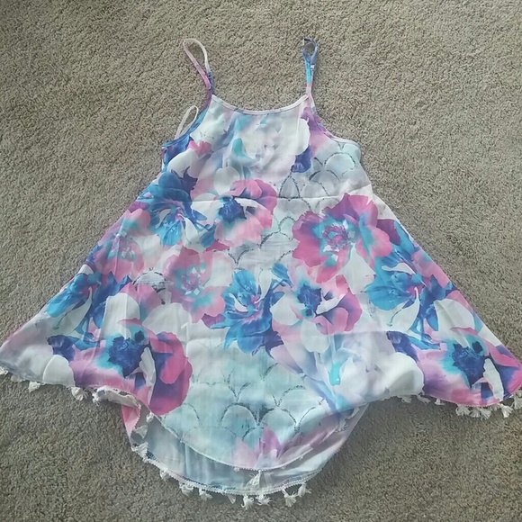 Xenia summer dress. Beautiful pastels - Picture 2 of 4