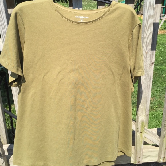 Olive green shirt sleeved shirt