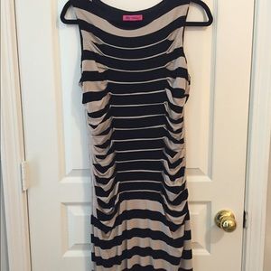 REDUCED!! Betsey Johnson stripe dress