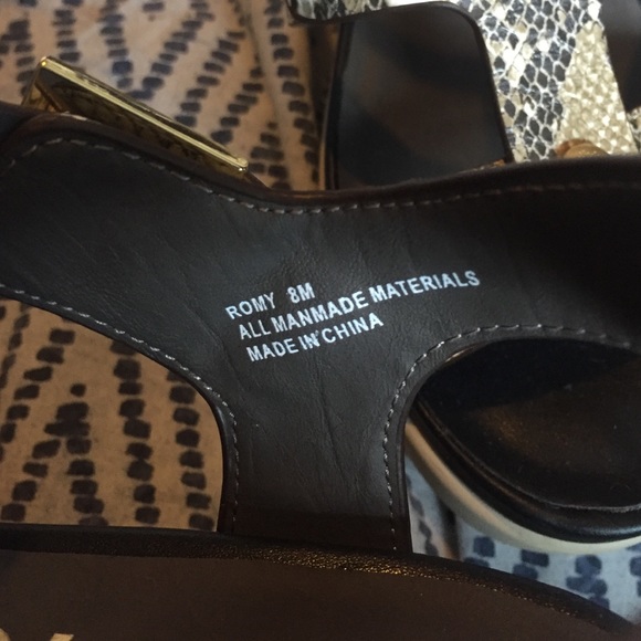 *SOLD*Nicole Romy Wedges - Picture 3 of 4