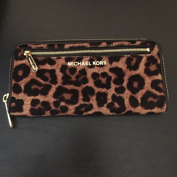 Cheetah Michael Kors wallet