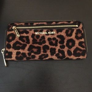Cheetah Michael Kors wallet