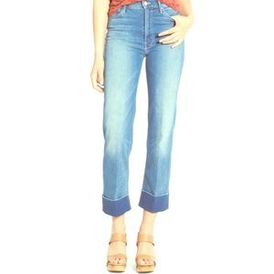 MOTHER's High Waist Cropped Ankle Denim