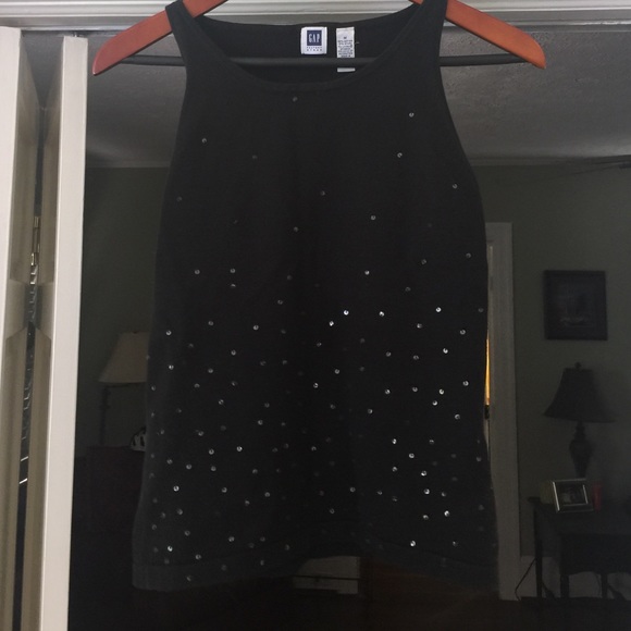 GAP factory store MED sequin tank