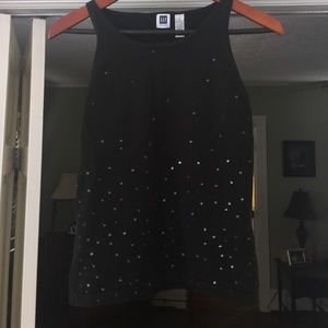 GAP factory store MED sequin tank