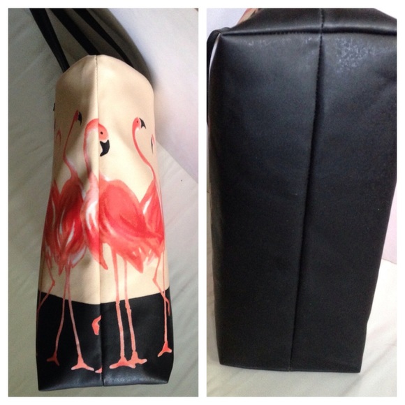 Kate Spade flamingo Bon shopper NWT - Picture 2 of 4