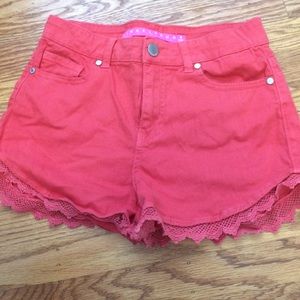 High waisted shorts