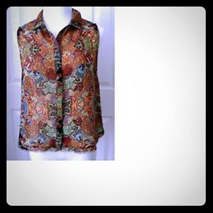 ~~Olsenboye sheer shirt~~