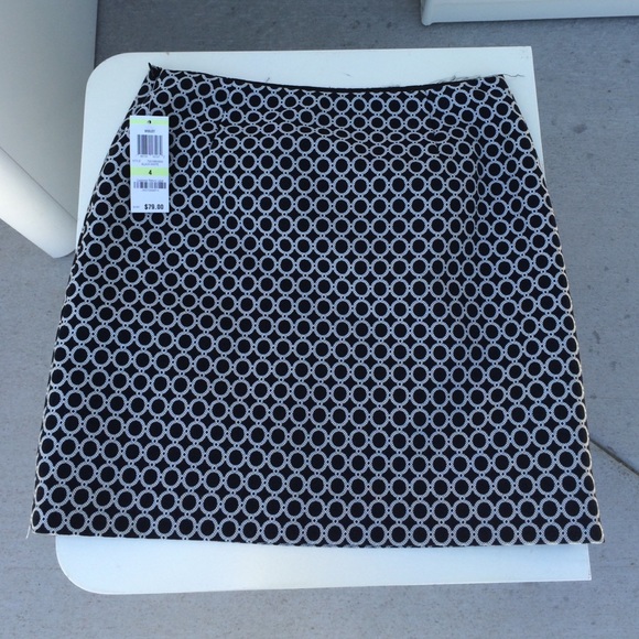 Black and White Skirt