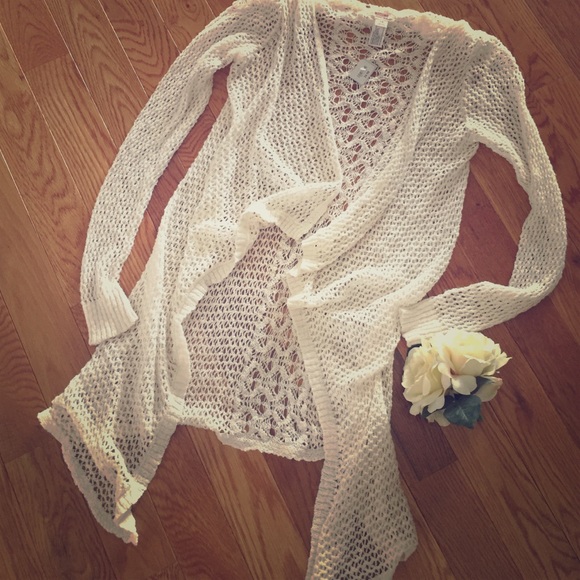 Tops - Crochet Long Sweater