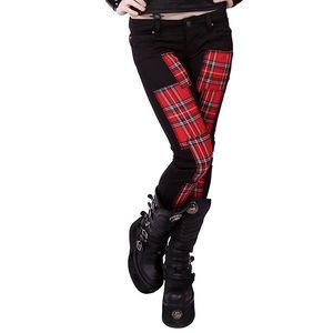 ISO plaid bondage or split leg pants TRIPP 14 15