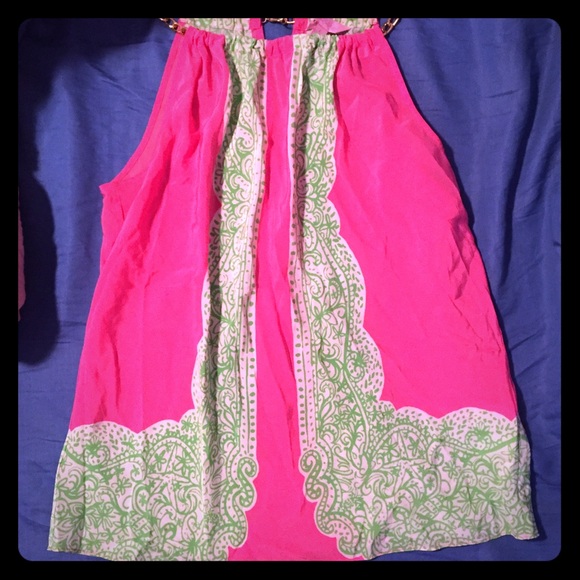 Lilly Pulitzer chain tank top