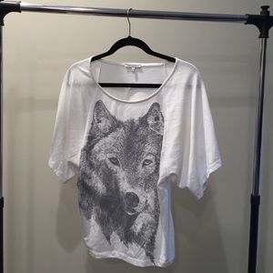 Wolf Print Shirt