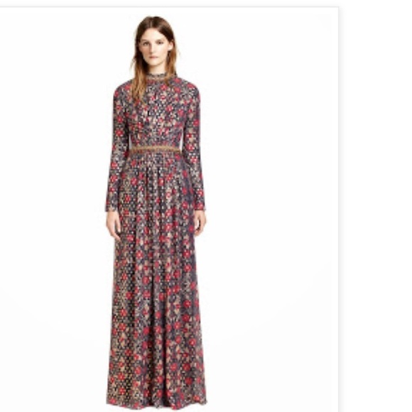 tory burch gown