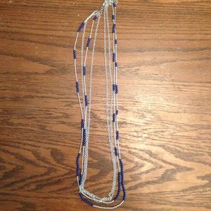 Premier jewelry True Blue 36 inch necklace.