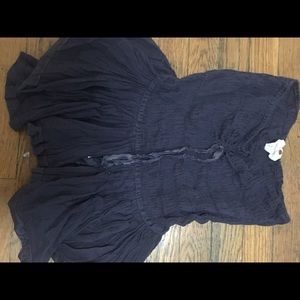 FREE PEOPLE NAVY TOP